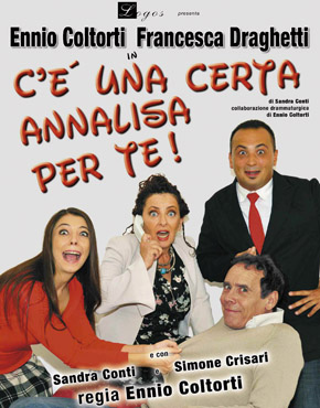 Teatro  De’ Servi. “C’è una certa Annalisa per te”. Commedia dissacrante sulla crisi di coppia