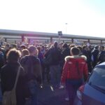 02 - Corteo Tor Vergata - 2 dicembre - Anagnina - metro - capolinea - Gelmini