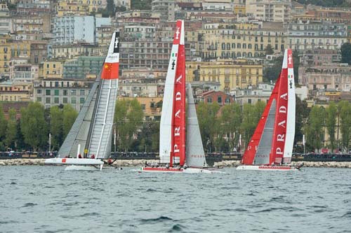 Vela.America’s Cup World Series, vince Luna Rossa