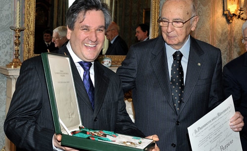 Santa Cecilia. Antonio Pappano  Cavaliere al “Merito della  Repubblica italiana”