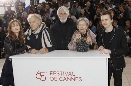 Cannes 2012. Palma d’oro all’austriaco “L’amore”, all’Italia il secondo premio. Tutti i vincitori