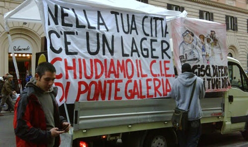 Immigrazione. Tensione al CIE di Pnte Galeria