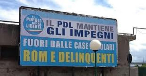 Politiche razziali contro i Rom di Pescara: intervengano l’Unar e il governo