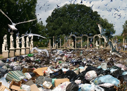 La discarica che sfregia Villa Adriana. Il sì di Monti a scatola chiusa