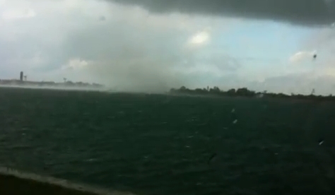 Venezia. Tromba d’aria in laguna, ingenti danni. IL VIDEO