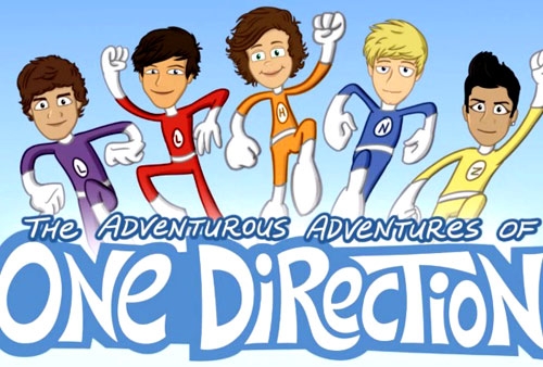 One direction. Supereroi animalisti in un cartone animato. Video