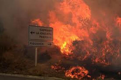 Spagna. Ancora fiamme nel Nord-est. Impossibile per ora l’intervento dei canadair