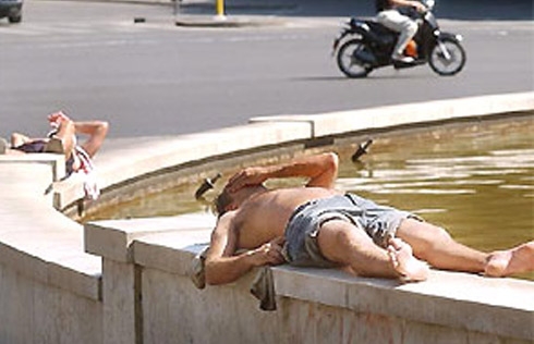 E’ arrivato Minosse. L’ondata di caldo record. Picchi da 43 gradi