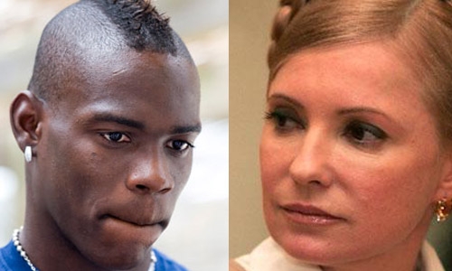 Timoshenko e Balotelli, campioni  di civiltà e democrazia