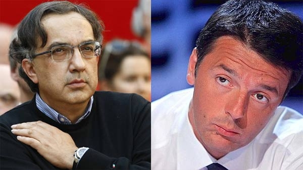 Marchionne rottama la Fiat. Renzi ci prova col Pd. Folla di candidati per le primarie