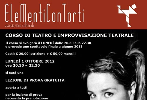 Corso di teatro, tra improvvisazione e terapia