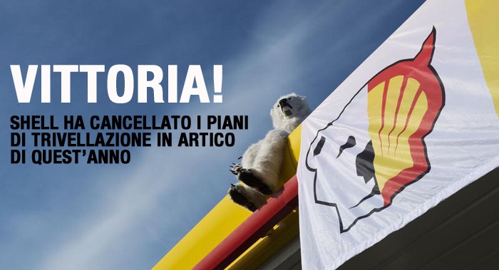 Greenpeace vince la battaglia all’artico. La shella cancella piani di trivellazione  