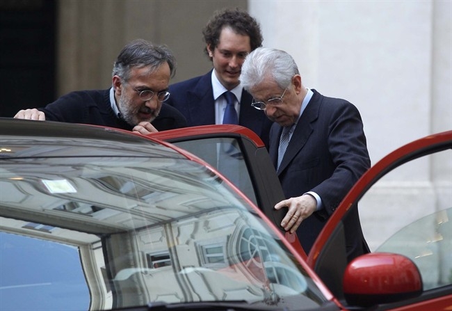 Monti e Marchionne, un incontro molto chiacchierato