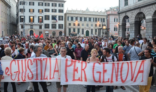 Cassazione. Alla Diaz polizia scatenata, giovani massacrati,  false accuse