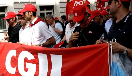 Cgil. Sabato in Piazza, uniti contro la crisi