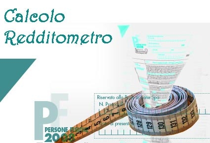 Redditometro. Sono passati 40 anni ed è ancora una novità. Si chiama redditest