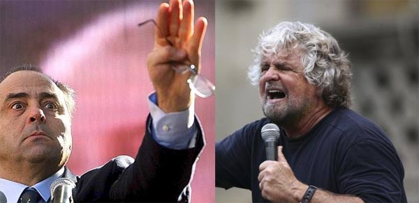 Vota Antonio, vota Antonio. L’inciucio spacca l’idv. Divisi anche i grillini.  Cosi avanza il ‘nuovo’