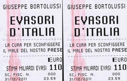 Evasori d’Italia. L’ultimo libro di Giuseppe Bortolussi