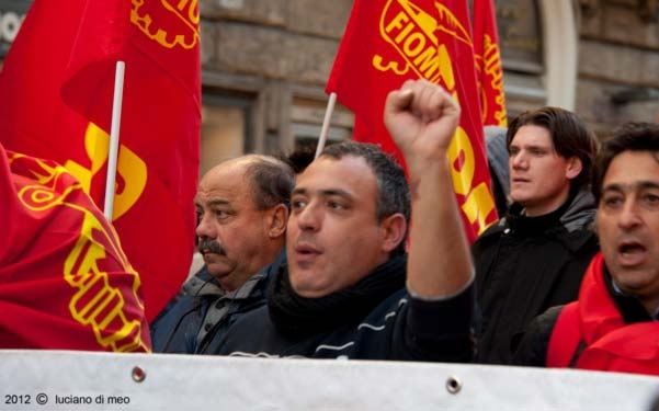 Fiom. In corteo a Roma. Landini, basta accordi separati. LE FOTO