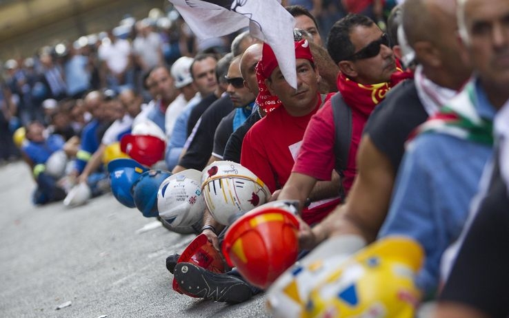 Sardegna, operai Alcoa. Siamo cittadini di serie B
