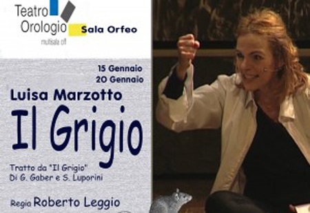 Teatro dell’Orologio. “Il grigio” al femminile, un omaggio a Gaber. Recensione