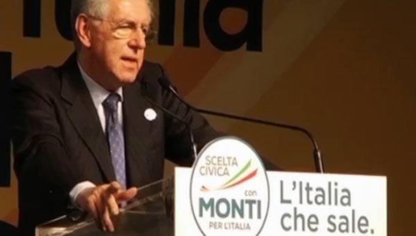 Monti si lamenta perchè non può seguire i nipoti. Povero nonno, poveri noi