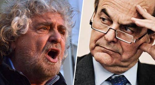 Bersani, abbiate cura della democrazia. Il Giornale attacca Grillo