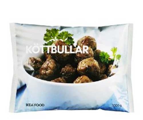 Ikea. Carne equina nelle polpette. Blocco del prodotto in 13 paesi