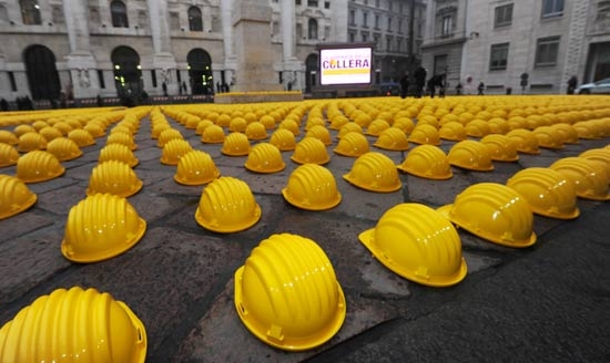Edilizia.. Imprenditori in piazza nella Giornata della collera
