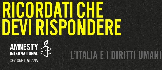 Ricordati che devi rispondere. 10 punti per i diritti umani in Italia