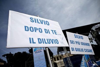 Dopo vent”anni di Berlusconi ci scopriamo più vecchi. Il caimano e il suo ologramma