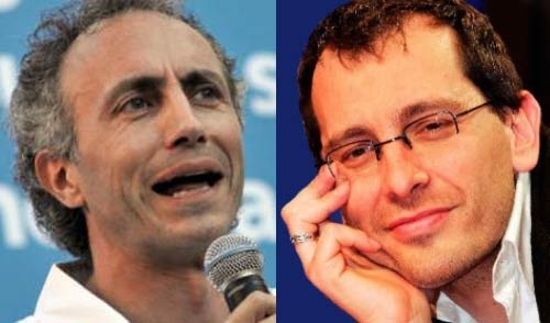 Travaglio fugge.  Ha paura del confronto con il Presidente Grasso a Piazza Pulita