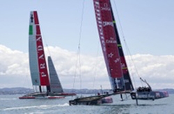 Vela. America’s Cup World Series a Napoli. Ieri spettacolare parata davanti al lungomare