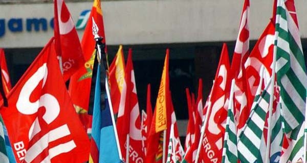 Cgil, Cisl, UIil. Mobilitazione unitaria. Accordo con Confindustria su salario di produttività