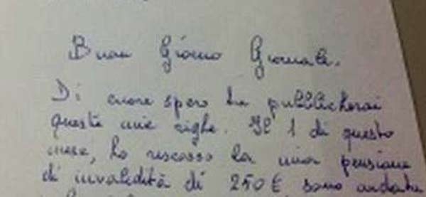 Padova. Le rubano la pensione d’invalidità e ora vive a pane e acqua. E’ gara di solidarietà