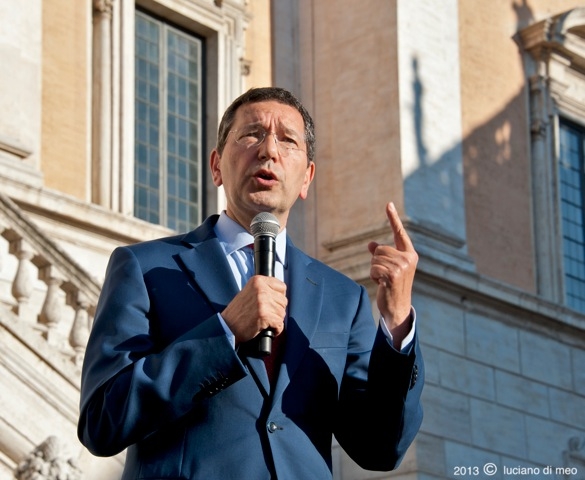 Campidoglio. Marino, Questa città ha la voglia e il desiderio di rinascere. LE FOTO