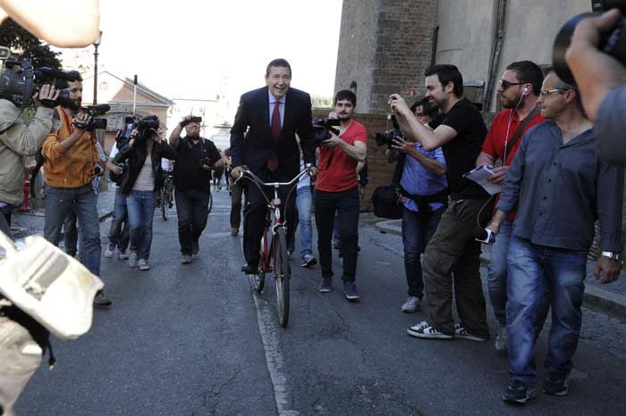 Roma. Al Campidoglio passaggio di consegne. Le foto di Ignazio Marino
