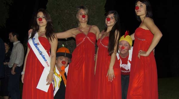 Le Miss Motorissima col naso rosso