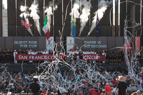 Vela. Cerimonia di apertura per l’America’s Cup 2013, tra polemiche e ricorsi