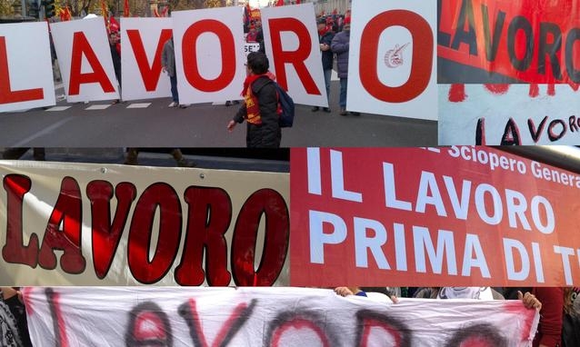 Allarme lavoro. Nel 2013 persi 250mila posti