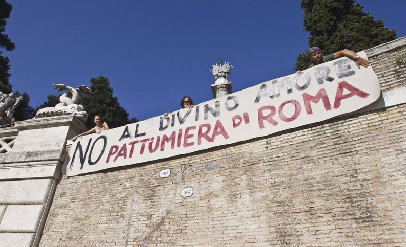 Discarica Ardeatina. Una vergogna tutta italiana. Al via la protesta