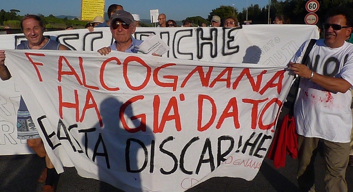 Presidio No Discarica Divino Amore. Imbarazzanti le dichiarazioni del deputato Miccoli