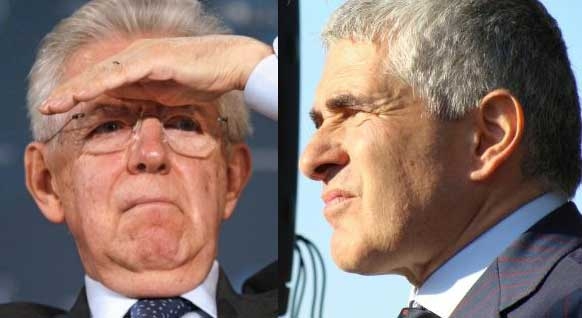 Monti, dalla scissione alle dimissioni (ritirate)