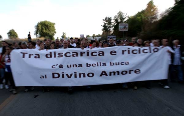 Malagrotta chiude, Falcognana apre. Per i no discarica non è questa la soluzione