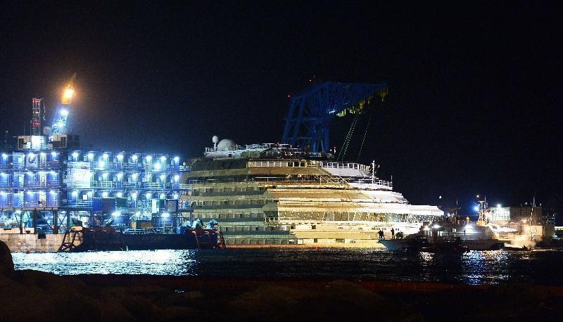 Resti umani trovati nella Concordia