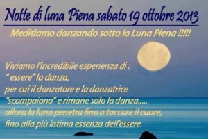 Meditare danzando sotto la luna piena