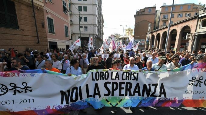 Mio figlio è stato a Genova