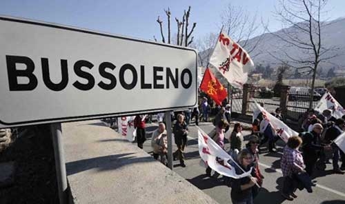 NoTav. Presidio di solidarietà a Bussoleno per gli arrestati