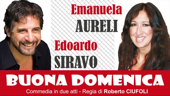 Teatro Vittorio Veneto. “Buona domenica”. Successo per la coppia Siravo-Aureli