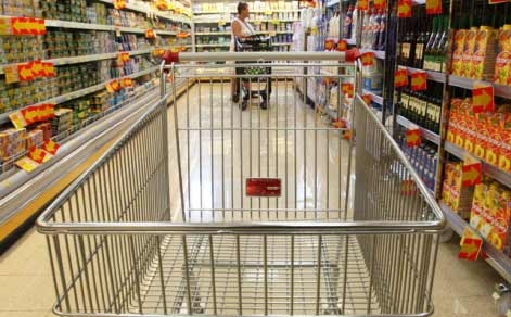 Commercio, continua la grave contrazione dei consumi